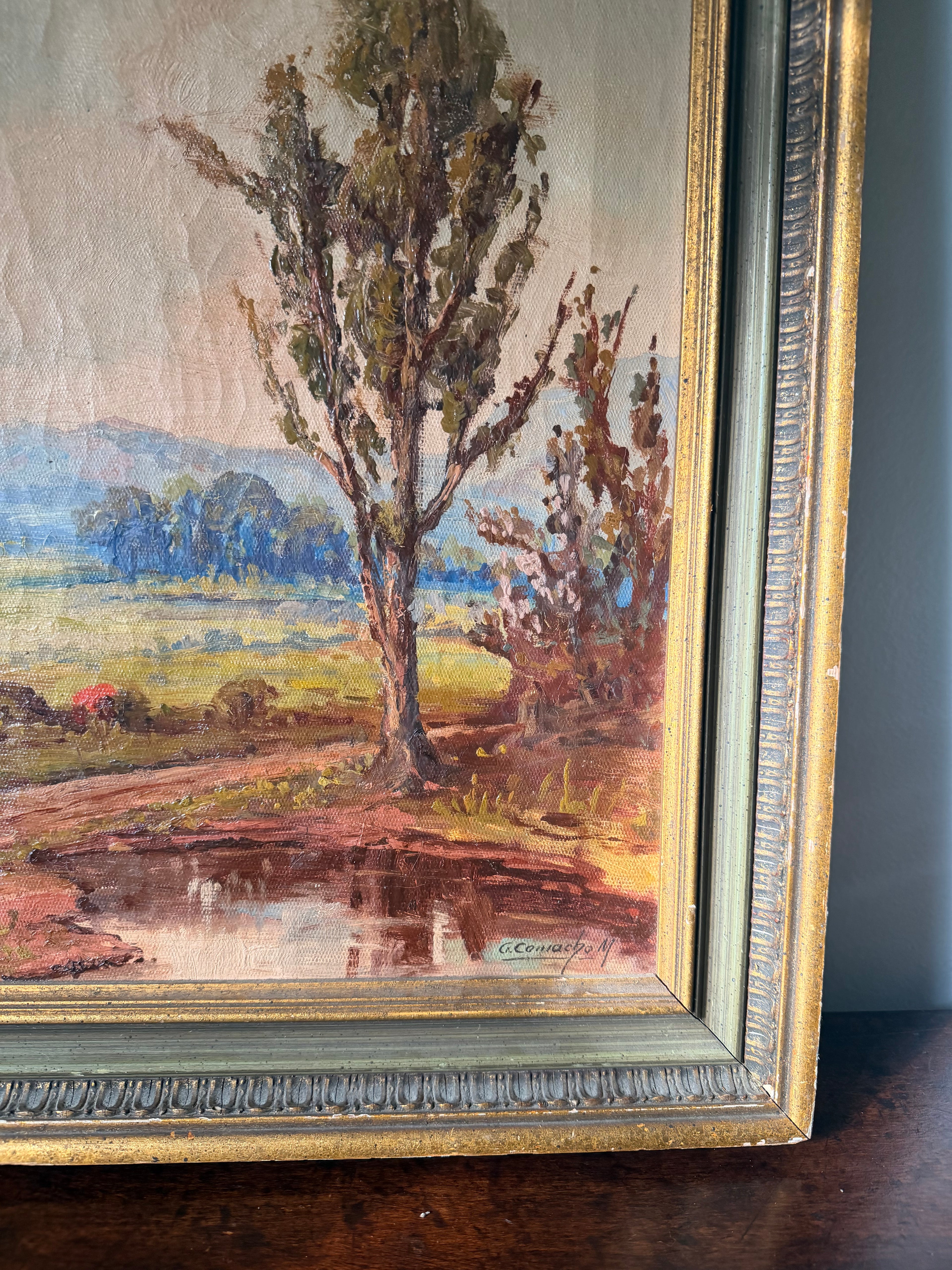 Impressionist Landscape by G. Camacho Molina