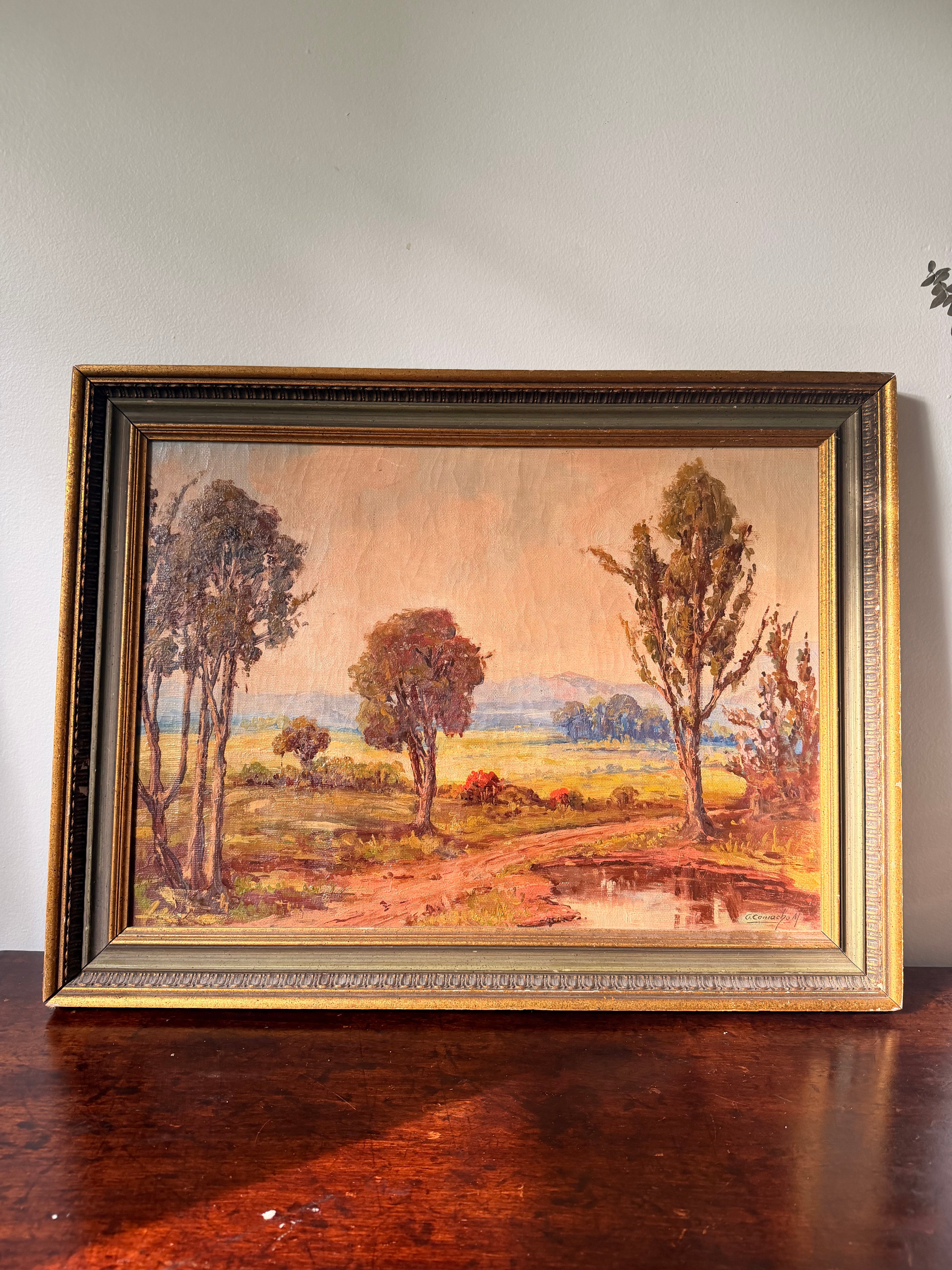 Impressionist Landscape by G. Camacho Molina